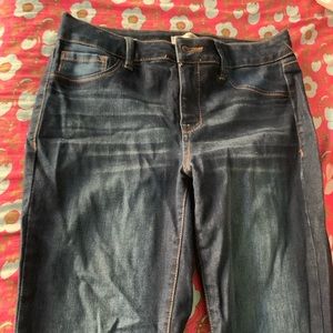 high rise charlotte russe denim jeans